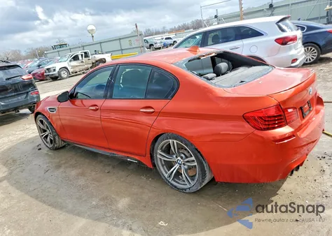 2014 BMW M5 z USA, uszkodzony, nr VIN WBSFV9C52ED593702